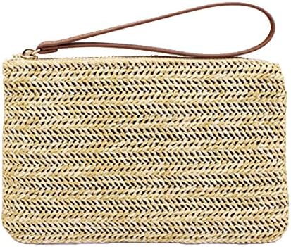 Valentine's Day Hand Wrist Straw Bag