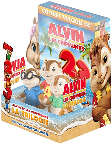 Alvin Et Les Chipmunks 1 + 2 + 3 - + 1 Peluche