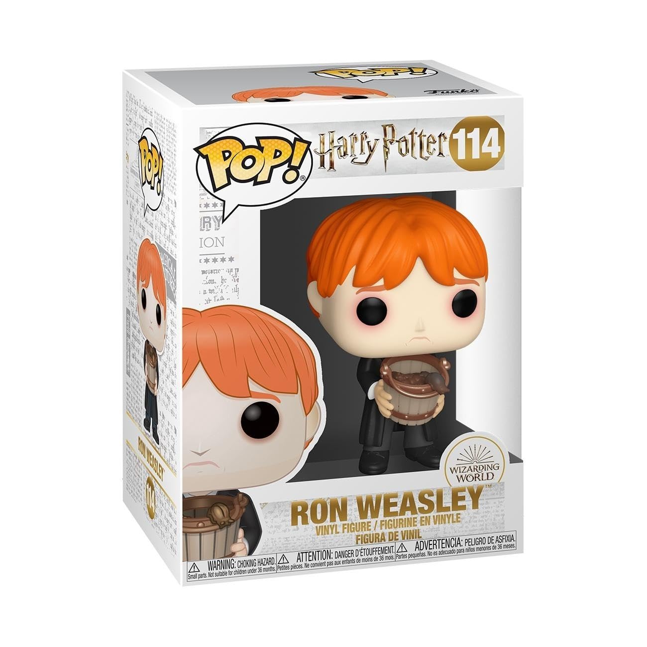 Funko POP! Harry Potter-Ron Weasley Puking Slugs With Bucket - Collectable Vinyl Figure - Gift Idea - Official Merchandise - Toys for Kids & Adults - Movies Fans - Model Figure for Collectors