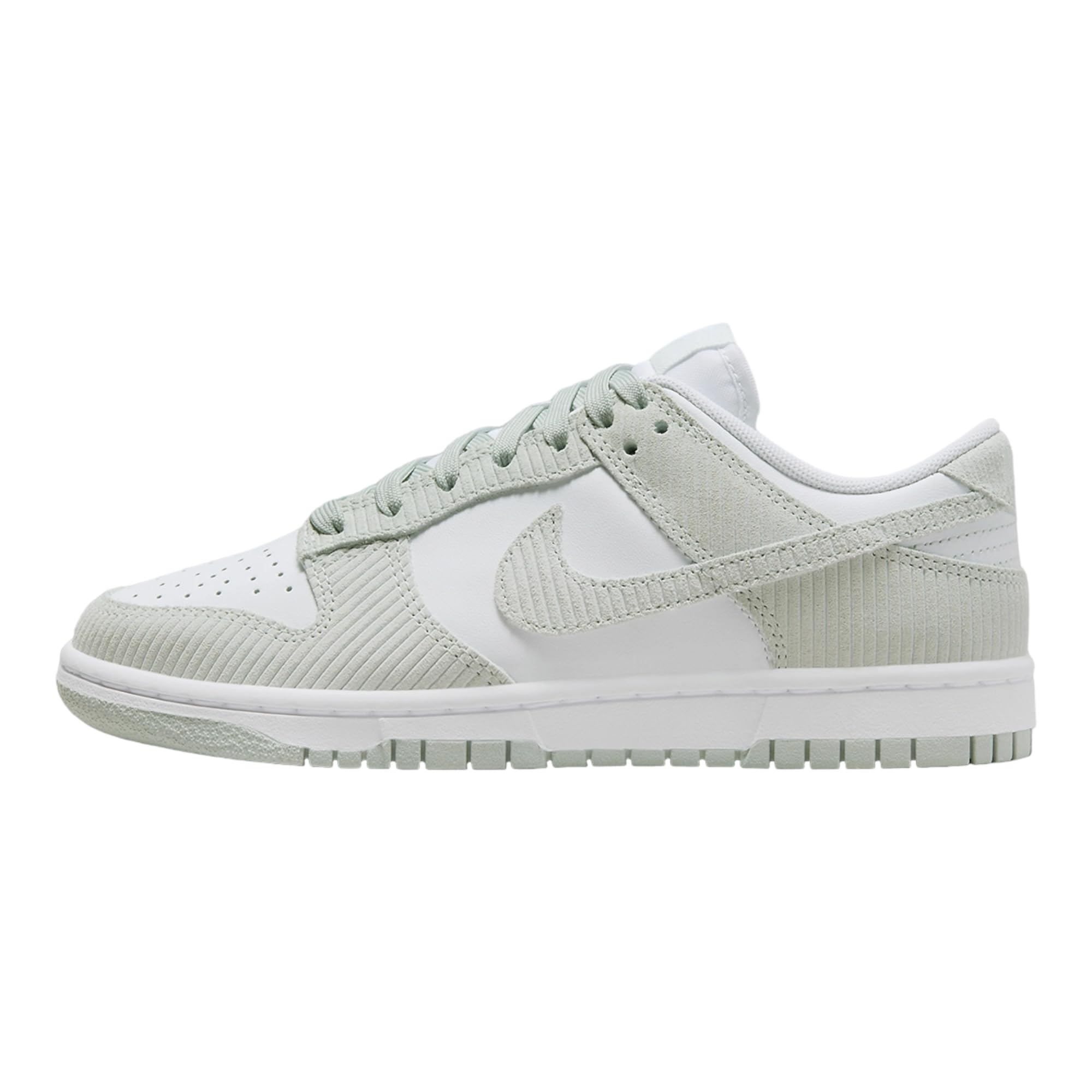 Nike W Dunk Low Basketball Shoes for Men, Orange, 36.5 EU, White Light Silver, 40.5 EU Image