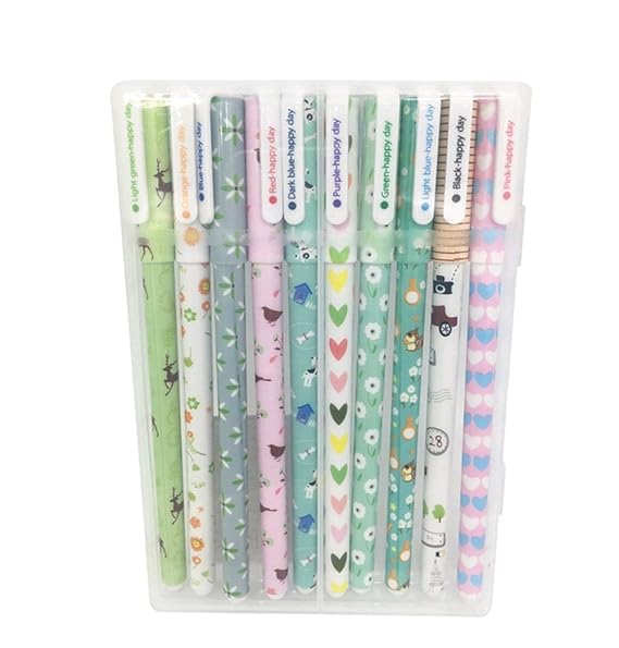 cosanter 100 Colorful Stifte Mark Stifte schönen Tiere Muster Flash Glitzer-Stifte für Büro Schule