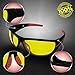 BLUPOND CHOPPER Polarized Night Driving Glasses - Shooting Baseball Cycling Fishing Sunglasses with Anti-Glare HD vision & 5 IN 1 Accessories Set