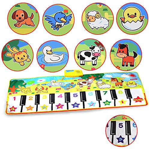 3 Children+Musical+Blanket+Keyboard+Educational
