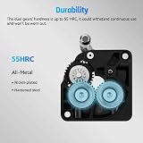 UniTak3D K1 Max Extruder Gear 2Pcs Nickel-plated Alloy for Creality view 5