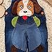Kidscool Baby Cotton Denim Cute 3D Dog Decoration Soft to Wear Overalls