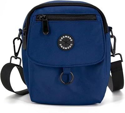 COOWONE Waterproof Dog Walking Bag Crossbody Treat Pouch