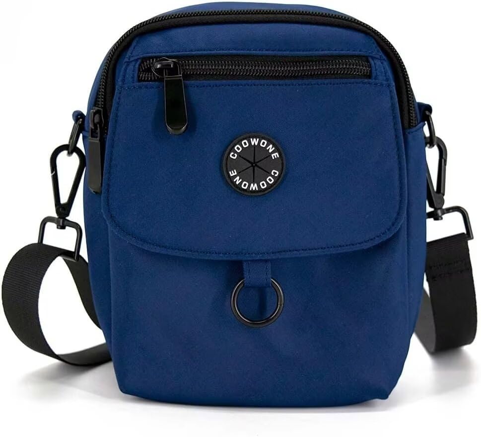 COOWONE Waterproof Dog Walking Bag Crossbody Bags Dog Treat Pouch for Pet Training, Puppy Treat Tote, Treat Bag, Dog Mom Purse…