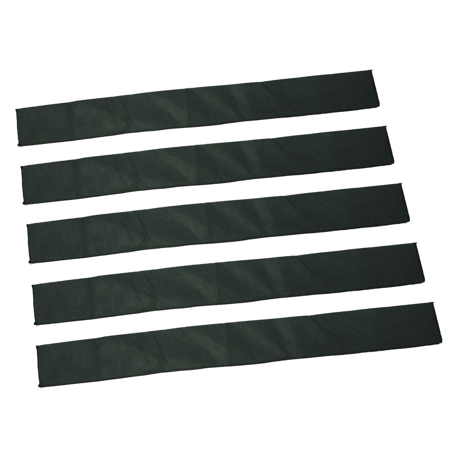 5PCS Flood Prevention Bags, 15 X 150cm Water Activated Flood Barriers, Non Woven Absorbent Resin Sandless Sandbag, Reusable Water Filled Flood Barrier for House and Garden Doors