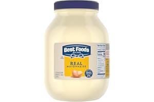 Best Foods Real Mayonnaise Jar Made with 100% Cage Free Eggs, Gluten Free, 1 gallon