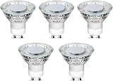 Lepro GU10 LED Bulbs Cool White 5000K 4W 325lm 100° Pack of 5