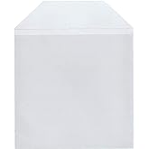 Maxtek 100 Pieces Clear Transparent CPP Plastic CD DVD Sleeves Envelope Holder, 100 Micron Thickness.