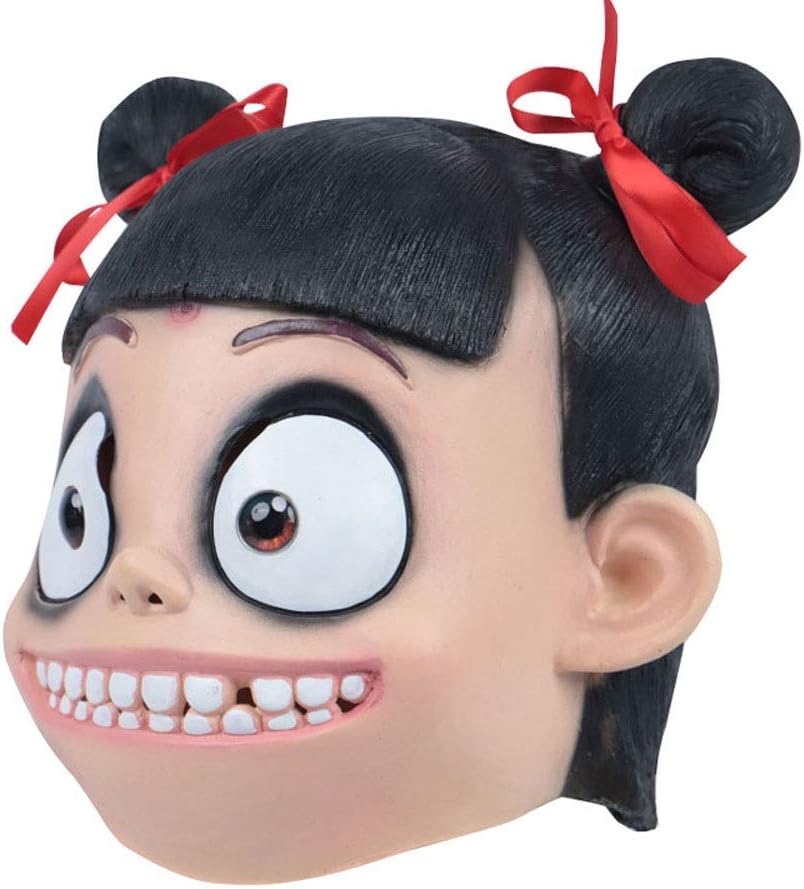 LMZ Halloween Mask Cover Masquerade Horror Mask Ne Zha