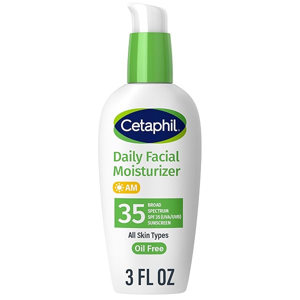 CETAPHIL FACE MOISTURIZER, DAILY OIL FREE FACIAL MOISTURIZER...