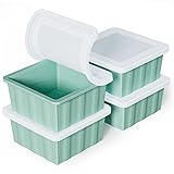 Silicone Freezer Tray for Soup Ice Cubes: 2-Cup