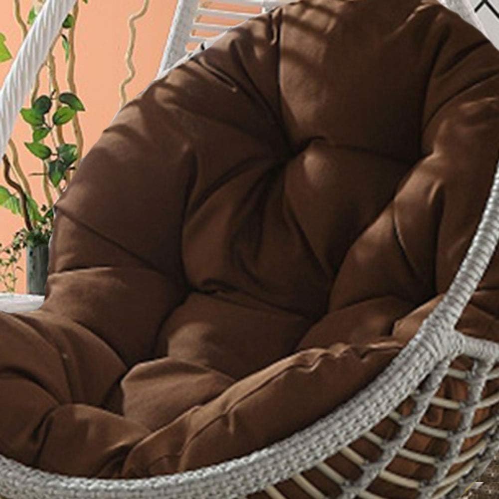 LyhomeO Hanging Basket Seat Cushion, Swing Hanging Basket Seat Cushion, Thicken Hanging Egg Hammock Chair Pads Waterproof Chair Seat Cushioning for Patio Garden