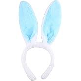 Bunny Ears Headband - 1Pcs Rabbit Ear Hairbands Easter Spa Headbands for Easter Party Masquerade Animal Theme Party
