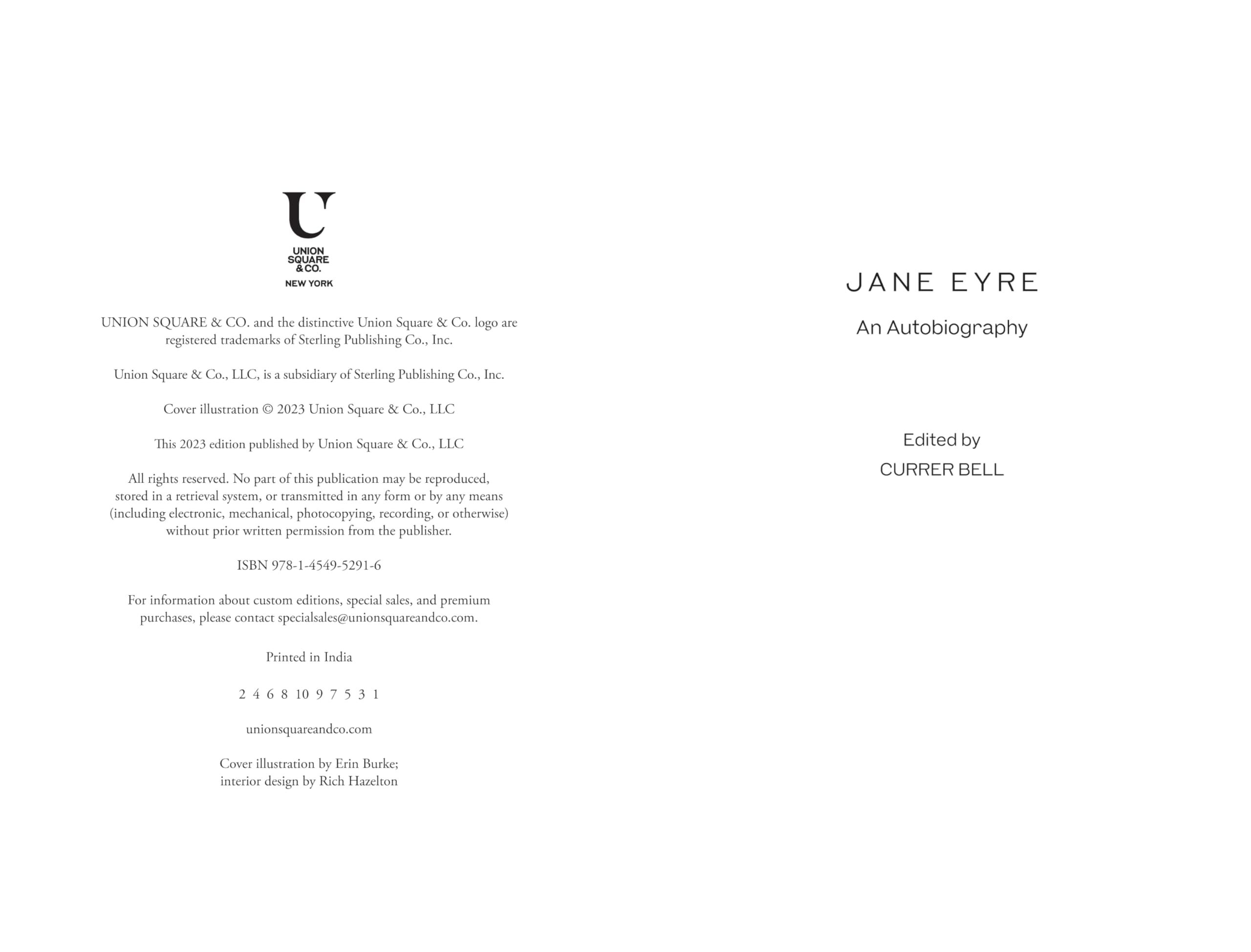 Jane Eyre (Special Edition) (Signature Gilded Editions)