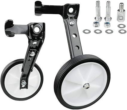 Qwczy Stutzrad Heavy Duty Hinterrad Fahrrad Stabilisatoren Mounted Kit Kompatibel Fur Bikes Von 16 18 20 22 24 Zoll Kinderfahrrad Stutzrad Schwarz 20 Inch Bike Amazon De Sport Freizeit