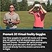 Drone - Promark - GPS Shadow Drone - Premier GPS-enabled Drone with Follow Me Technology - 6-Axis Gyroscope for Panoramic Shots - Lithium Batteries Included - 720p WiFi Camera - Includes VR Goggles
