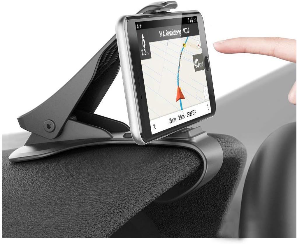 Vatsas Universal Mobile Holder for Car Dashboard - Anti Slip Phone Stand with Grip for All Mobiles Upto 6.5 Inch Screen - Car Interior Accessories for Hands Free GPS Navigation
