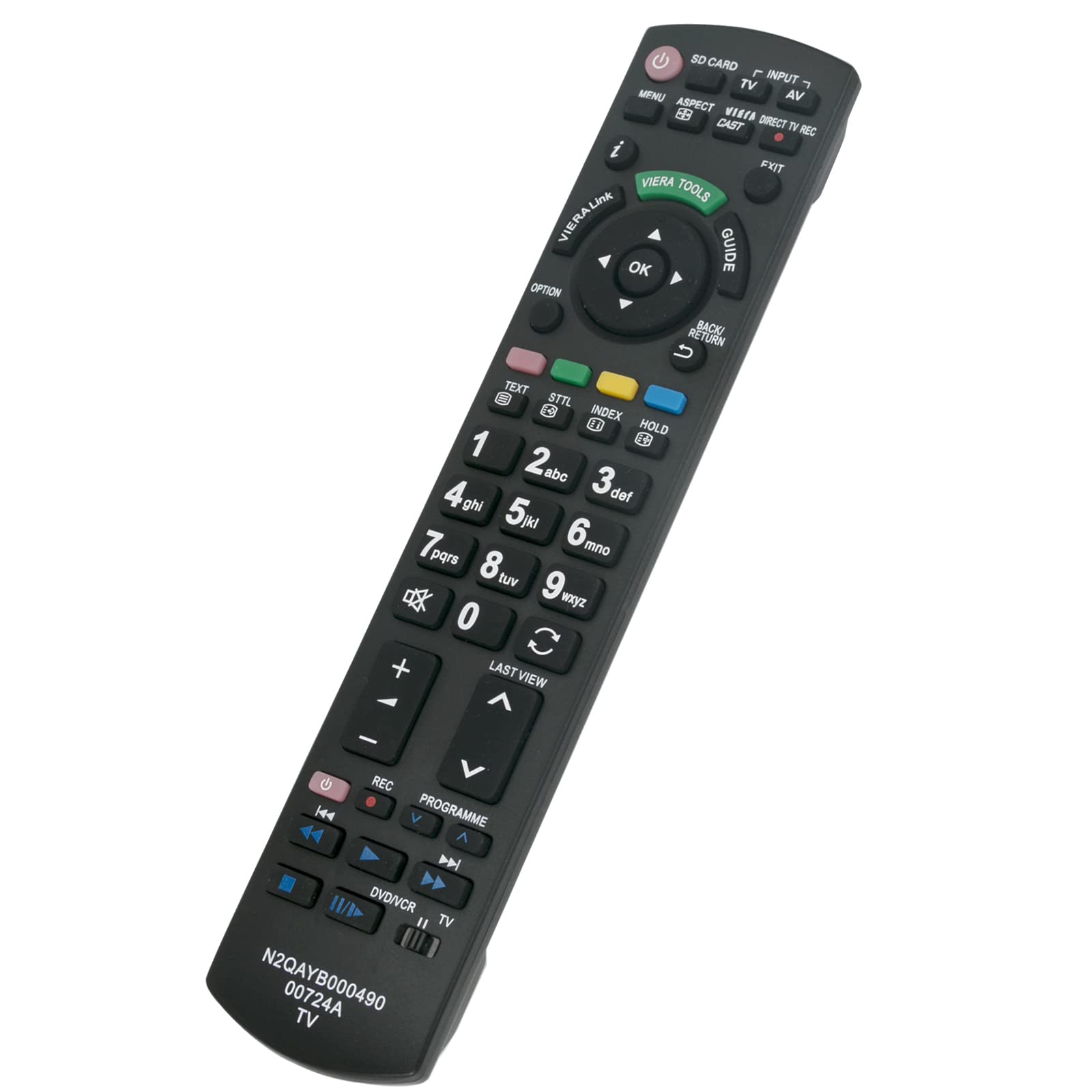 N2QAYB000490 Sub N2QAYB000353 N2QAYB000672 Replacement Remote for Panasonic TV TX-P42G20E TX-P42G20ES TX-P46G20E TX-P46G20ES TX-P50G20E TX-P50G20ES TX-L32E30B TX-L37E30B TX-L42E30B TX-L32G20BA