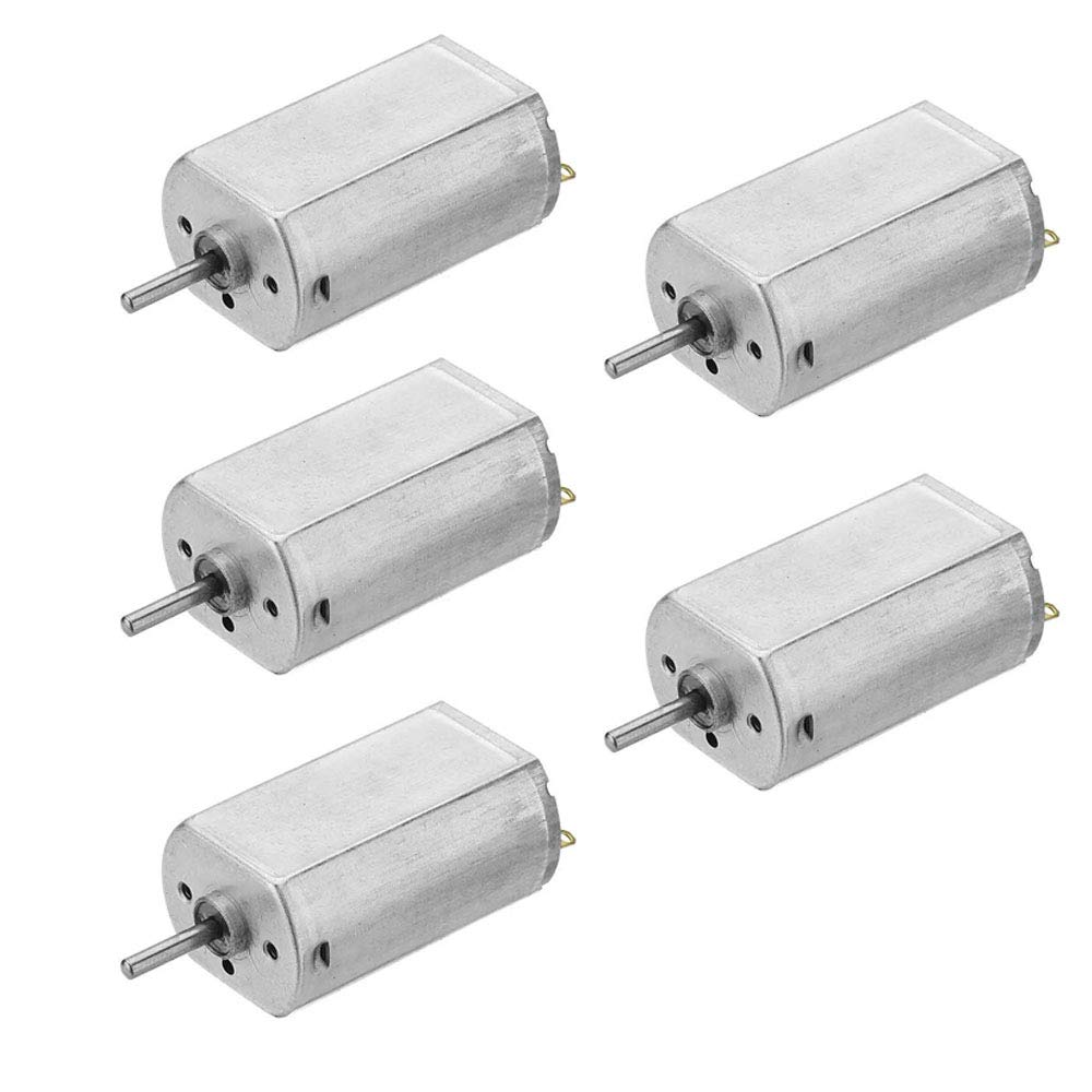 DollaTek 5Pcs FF-180SH DC Motor 12V 24V Electric Motor High Speed Rotator