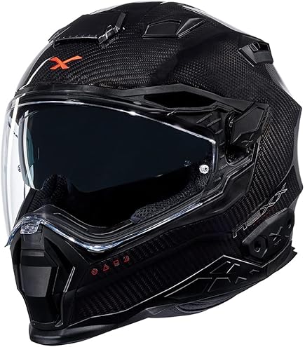 Amazon.com: NEXX X.WED 2 Plain Black Adventure Motorcycle