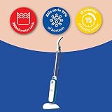 Russell Hobbs Upright Steam Mop RHSM1001-G 1.4kW 25s Heat Up 15m view 3