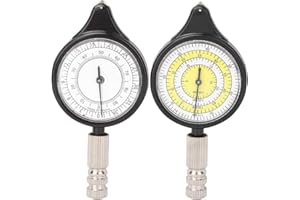 VBESTLIFE Mini Outdoor Compass curvometer Map Measurer Distance Caculator Mapping Tool Metal Wheel Odometer ALUK