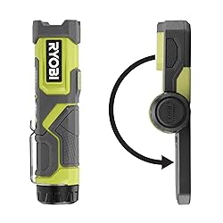 LED USB Lithium Flashlight Bundle with Ryobi