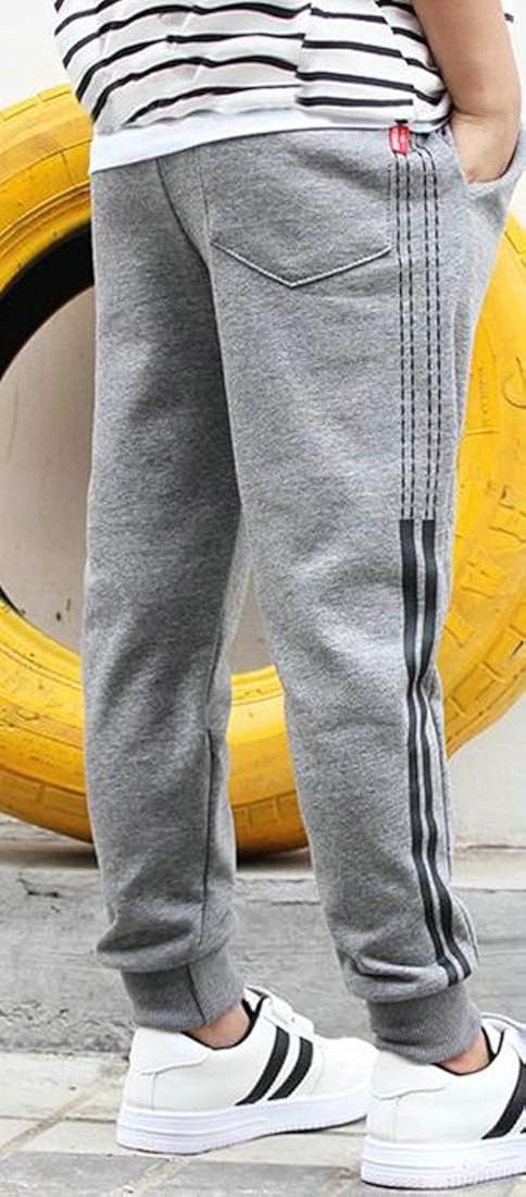 boys slim athletic pants