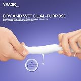 VMAGIC CARE Disposable Face Towels 120ct Cotton Wipes Ultra Soft 20x20cm EF view 7