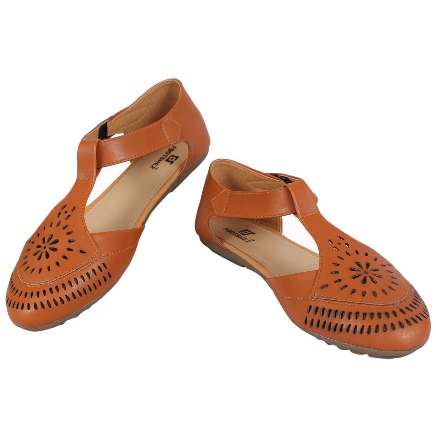 footshez women's casual tan bellies