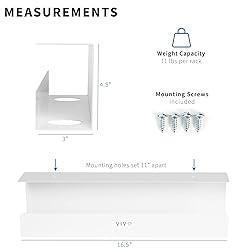VIVO Under Desk 17 inch Cable Management