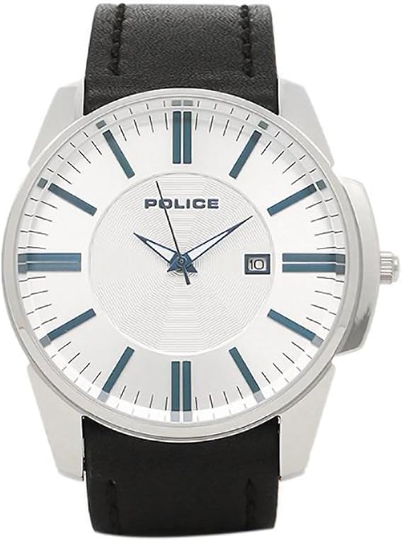 Amazon ポリス Police ポリス 時計 メンズ Police Pl Js 04 Governor 5気圧防水 腕時計 ウォッチ Black White Silver 並行輸入品 メンズ腕時計 腕時計 通販