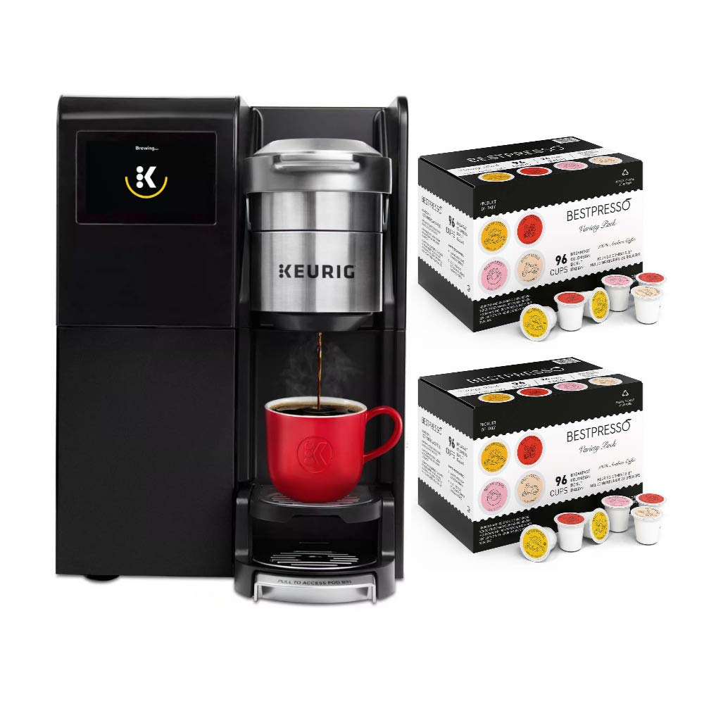Keurig K-3500 Commercial Maker Capsule Coffee Machine with 192-Count Variety Pack Single Serve K-Cup
