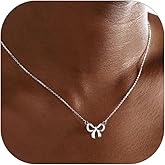 FOCALOOK Choker Necklace for Women Dainty 14K Gold Plated Double Layered Necklace Silver Black Metal Satellite Beaded Boho Choker Chain