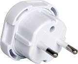 Gadgets Hut UK 2 x UK to EU Travel Adapters Europe France Germany Spain Egypt view 2