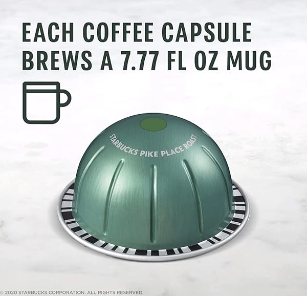 PIKE PLACE® ROAST STARBUCKS® BY NESPRESSO® FOR VERTUO