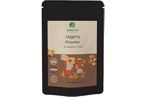 Organic Herb Jaggery Powder 0.5lbs | Pure & Raw Jaggery | Naturally Grown | No Anti Caking Agent Used | No Preservatives | Ab