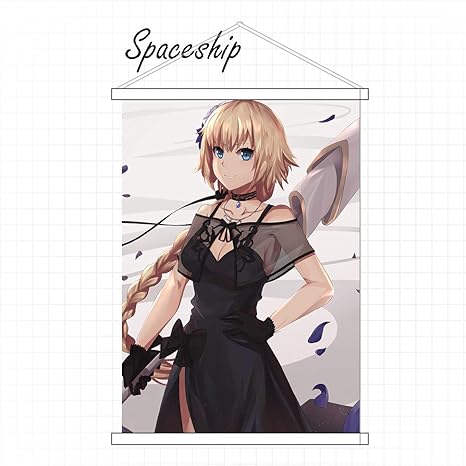 Amazon Co Jp タペストリー Fate Grand Order ジャンヌ ダルク掛ける絵 巻物 同人 部屋飾り壁 誕生日プレゼント おしゃれ 可愛い アニメ好き ｈｄ プレゼント おしゃれ 90cmx60cm ホビー 通販