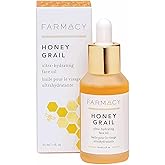 Farmacy Honey Grail Hydrating Face Oil - Nourishing Oil for Skin & Hair - Infused with Sea Buckthorn, Rosehip & Buckwheat Honey to Moisturize & Maintain a Healthy Skin Barrier (30ml)