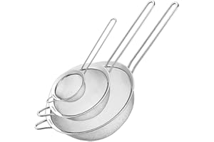 Cuisinart Set of 3 Fine Mesh Stainless Steel Strainers
