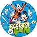 Projectables Mouse Clubhouse Plug-in LED Night, Light Sensor, Disney Characters Mickey, Goofy, Donald Image on Ceiling, Wall, or Floor, Red/Blue, 11743, Mutli
