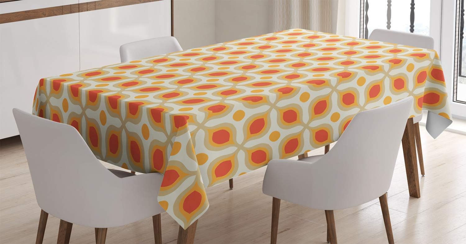 Karneval Outdoor-Tischdecke – 145x210 Cm, Waschbar, Buntes Design, Für Picknick, Garten, Party