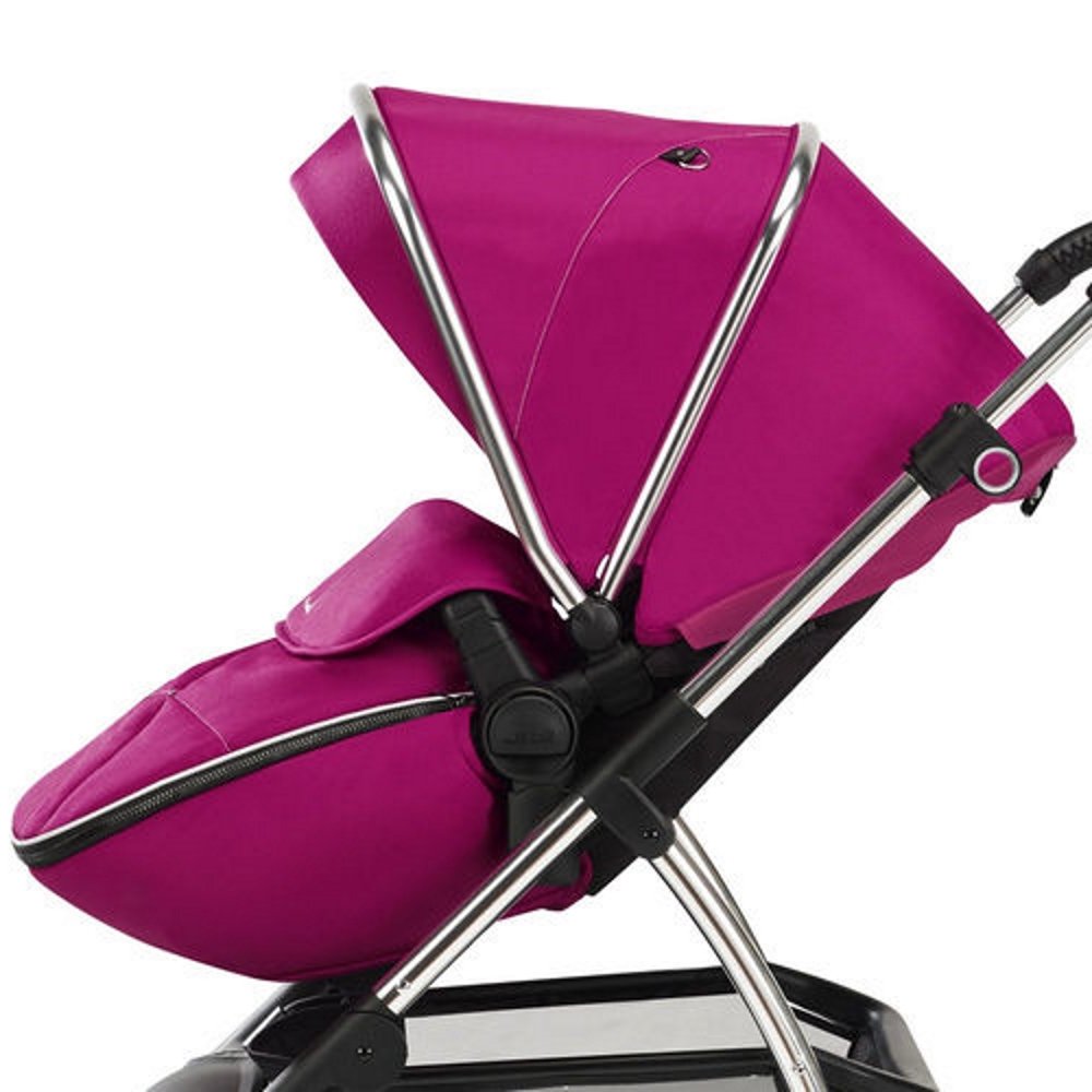 Silver Cross Wayfarer/Pioneer Hood and Apron Chrome Raspberry Buy Online in United Arab