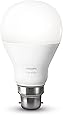Philips Hue B22 Bayonet Cap Personal Wireless Lighting LED Light Bulb, 1 x 9.5 W - White