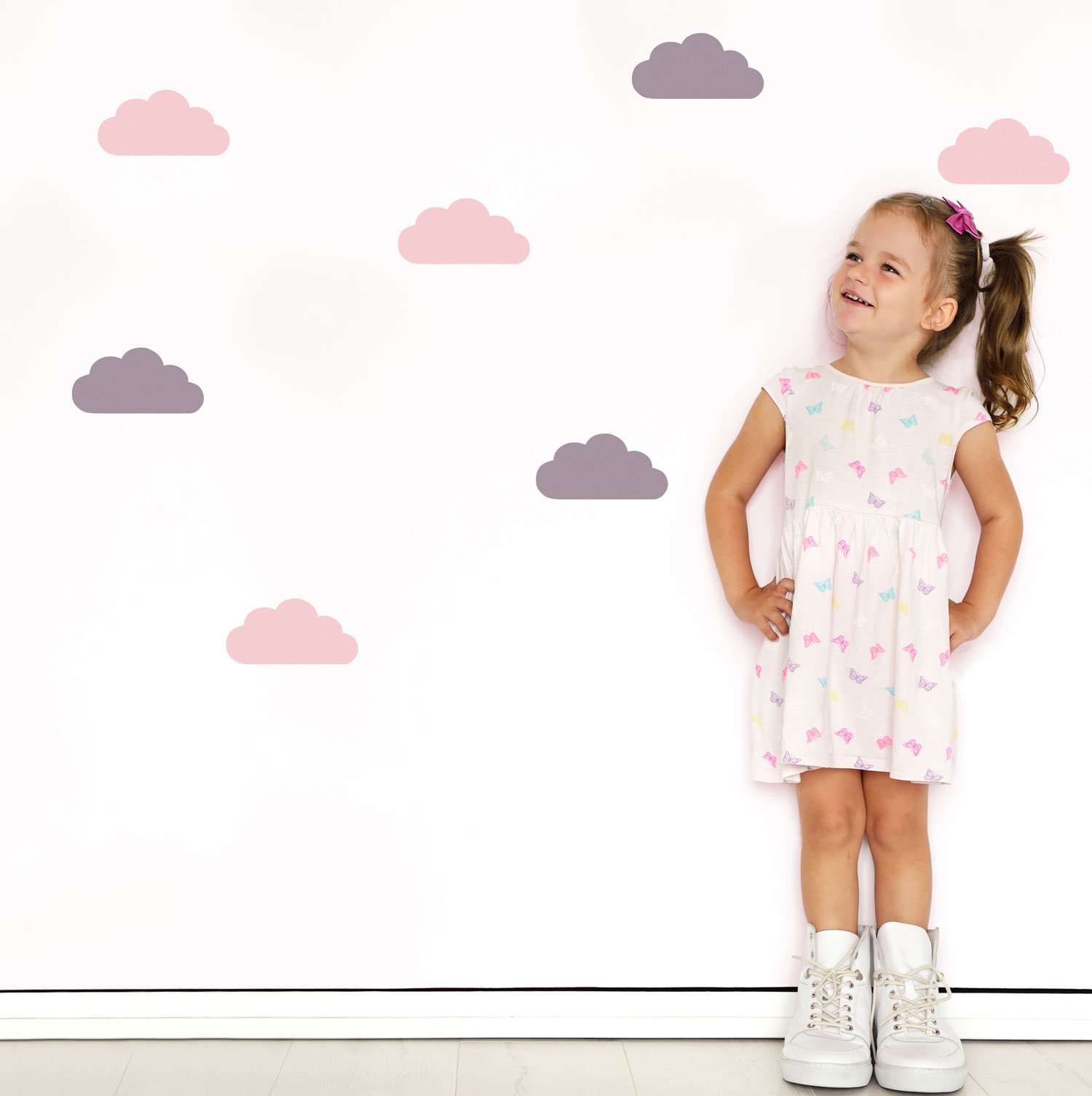 Cloud wall stickers | Mini and regular size | Lots of colours options | Perfect for a baby's nursery or child's bedroom