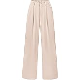 PRETTYGARDEN Wide Leg Pants for Women Trendy 2026 Fall High Waisted Business Casual Outfits Work Pant Trousers
