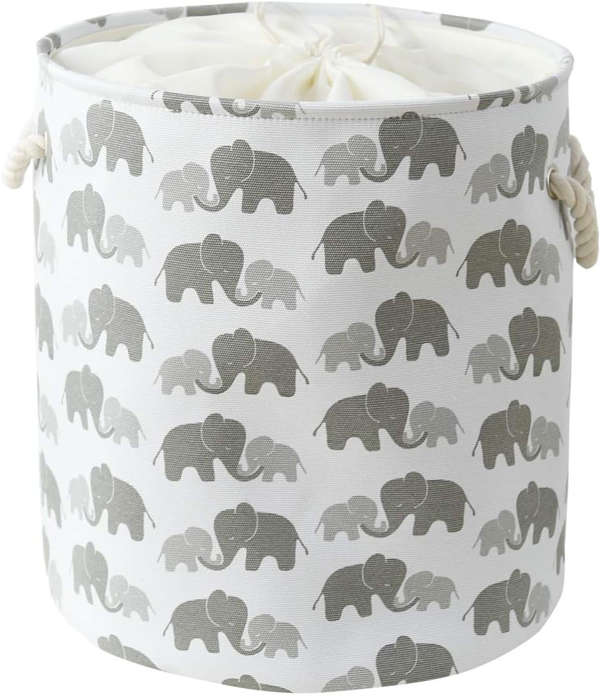 baby laundry basket elephant